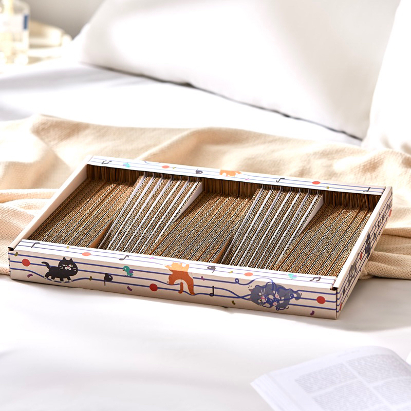 貓界首創 ｜集屑式鋼琴貓抓板 舒適蹂躪 最高品質台灣製造 低屑專利 解放貓奴雙手 抓板大叔 BOXKITTY