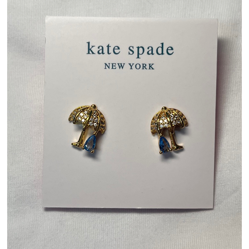 Kate Spade 耳環+項鍊一起賣