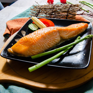 【鮮綠生活】頂級智利鮭魚菲力(200~250g/包) 海鮮/鮭魚/鮮魚/露營/烤肉