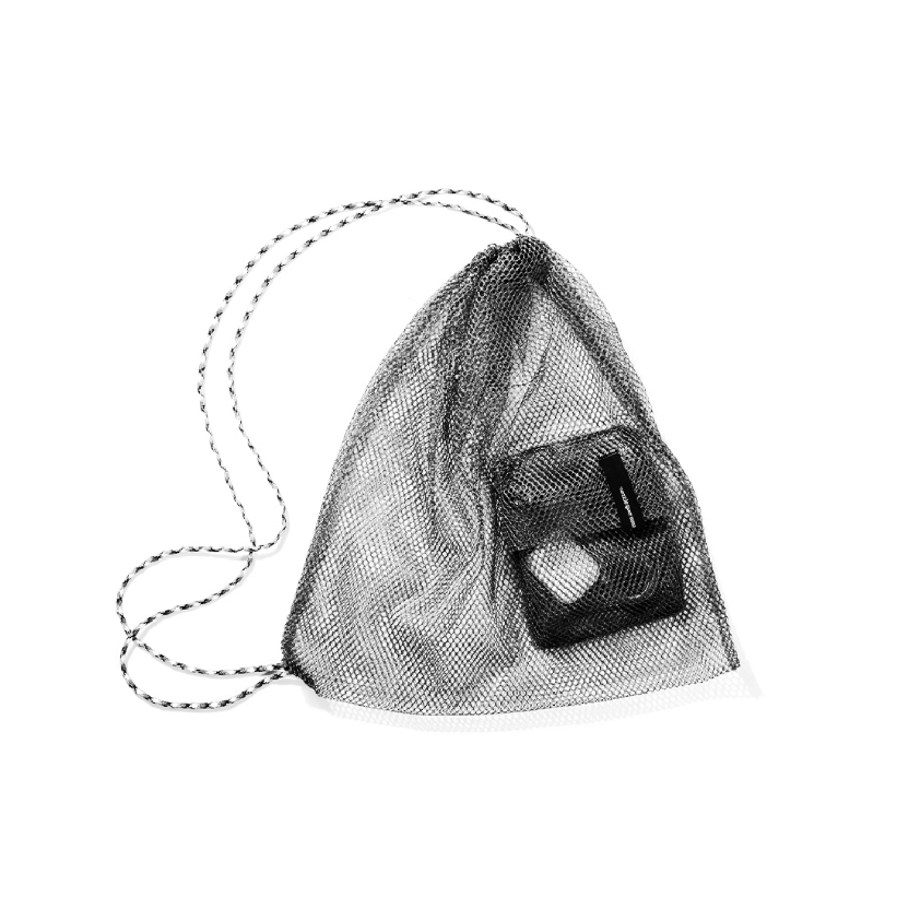 NOZZLE QUIZ  "Mesh String Bag" 抽繩束口網袋 | 鐵