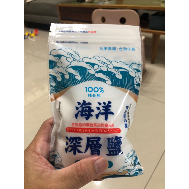 【台肥集團台海生技100%純天然海洋深層鹽250g】