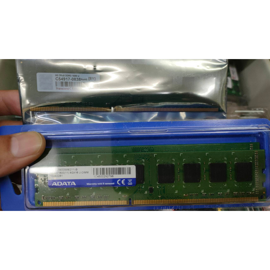 威剛DDR3 8G記憶體時脈1600