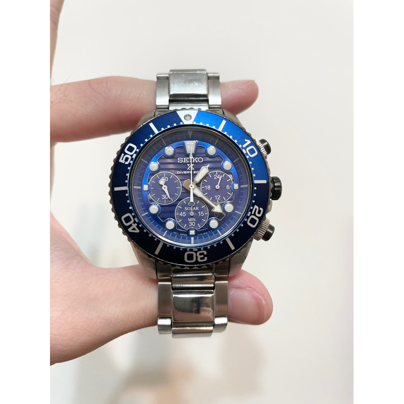 SEIKO sea diver SSC675P1 太陽能錶special edition 有盒 保卡 （寶島鐘錶木柵店）
