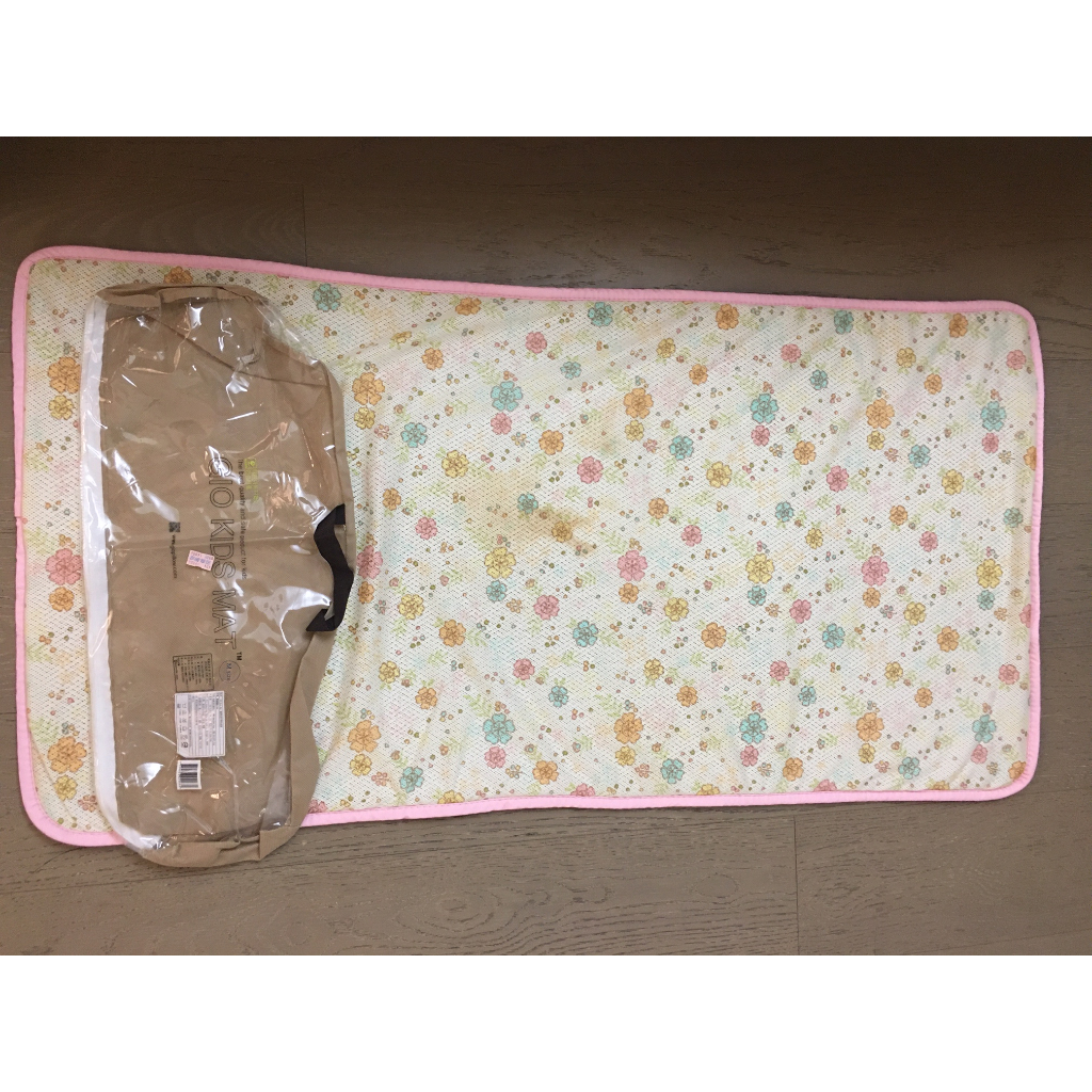 二手 韓國Gio Kids Mat 超透氣排汗嬰兒床墊 M 120*60cm (附收納袋)