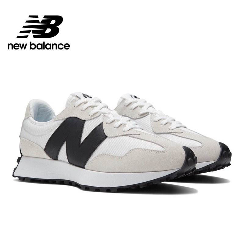 New Balance   NB 復古鞋_中性_灰白黑_MS327CWB-D楦 327 size 25號 全新