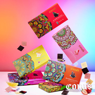 【Cona's妮娜巧克力】獨家爆漿組-薄片夾心全系列 (共6盒)–妮娜巧克力