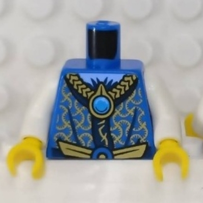 &lt;樂高人偶小舖&gt;正版LEGO 身體+腳20 特殊 人偶 藍寶石 國王 城堡 身體 單隻 配件