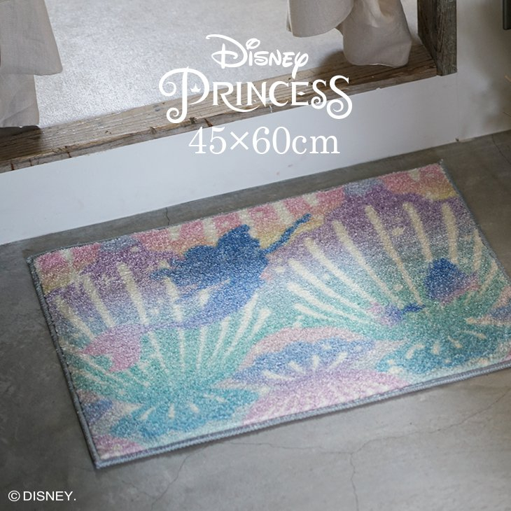 海底繽紛世界🪸（日本製）迪士尼 小美人魚 玄關 廚房 臥室 地墊 地毯 長地墊 日本 迪士尼 民宿 開店 裝飾 佈置