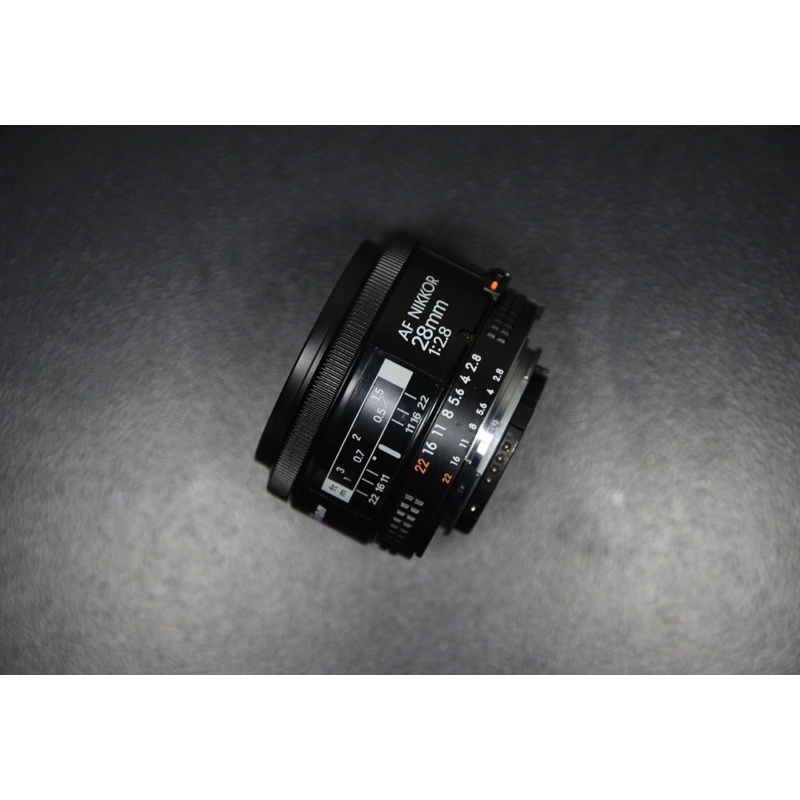 【經典古物】Nikon AF Nikkor 28mm F2.8 (1994年) 自動鏡頭 廣角定焦鏡 老鏡頭