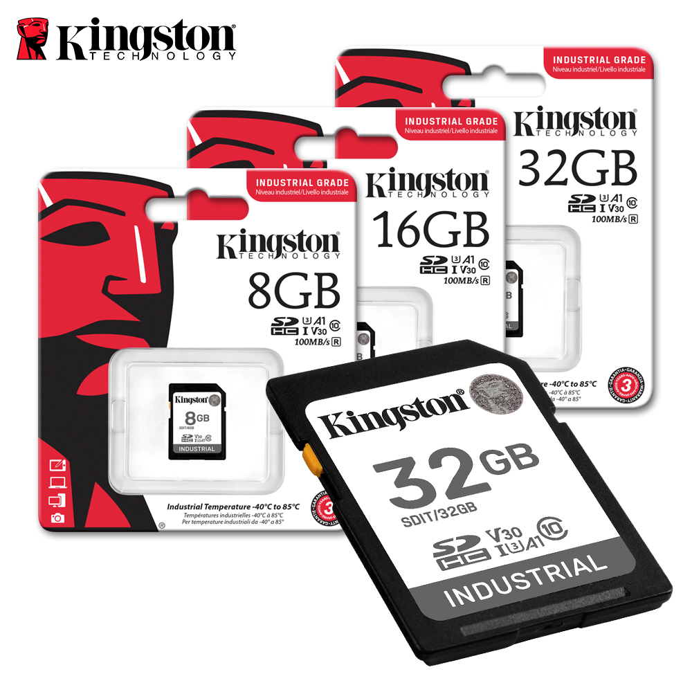 Kingston Industrial 工業級 SDHC 記憶卡 8G 16G 32G 高耐用 A1 U3 V30 大卡