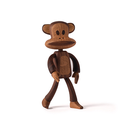 丹麥Boyhood 大嘴猴Paul Frank造型橡木擺飾