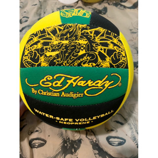 絕版 二手 Ed Hardy water volleyball 水上 排球 收藏 擺飾