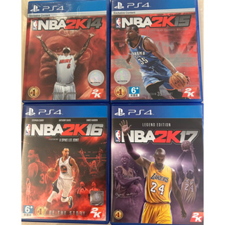 PS4 NBA 2K14-17 共四片