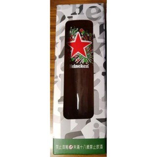 海尼根 繽紛玻璃杯 隔熱手套 星銀抱枕