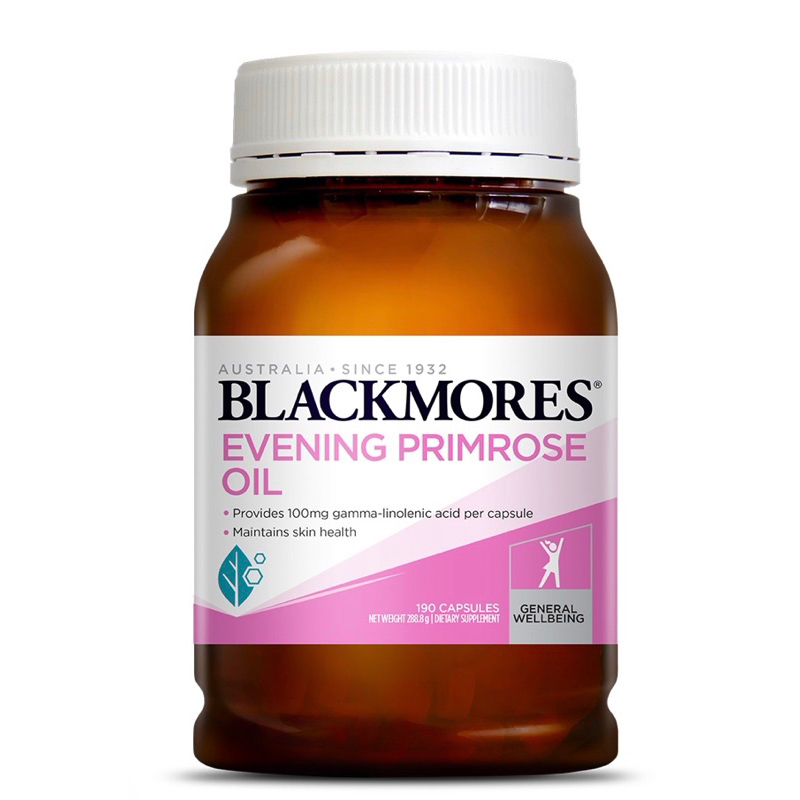 （全新）現貨 澳洲 BLACKMORES – 月見草油膠囊 190粒