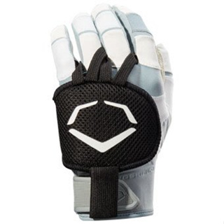 棒球世界全新EvoShield MLB EVO EXTENDED打擊護手特價黑色wtv4012BLRHH