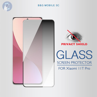 For Xiaomi 11T Pro Privacy Anti-Spy GLASS Screen Protector