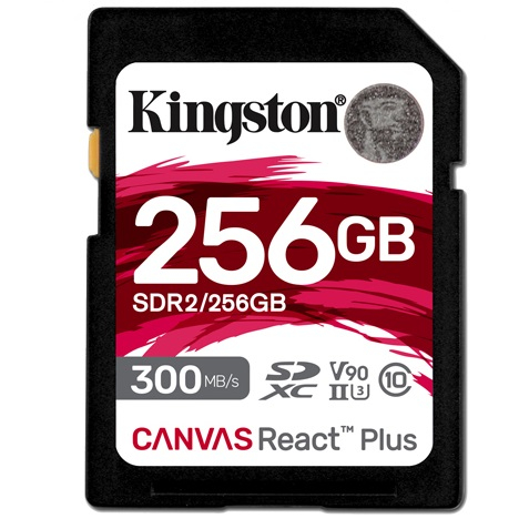 《sunlink》金士頓 Kingston Canvas React Plus SD 記憶卡256GB SDR2/256
