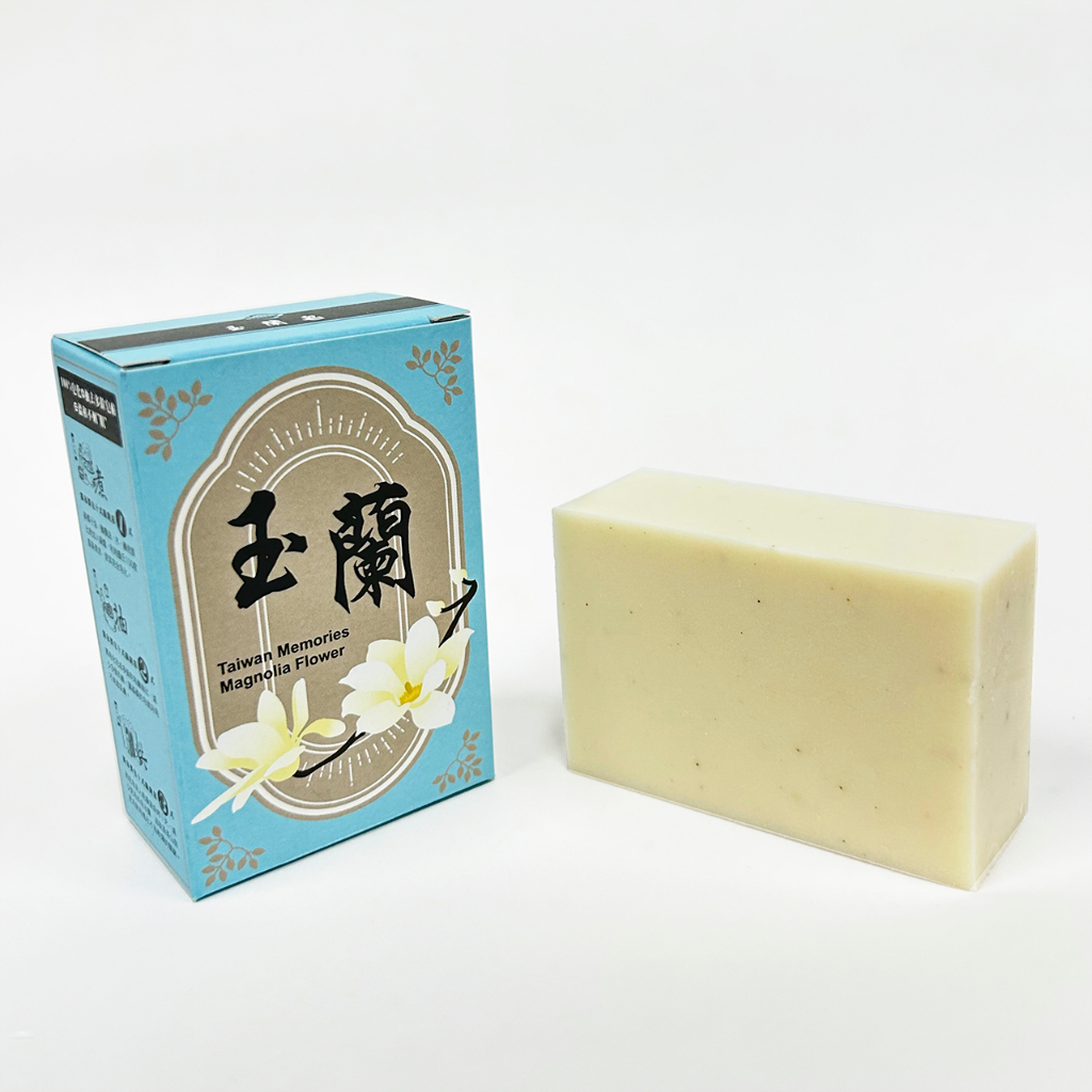 【茶山房】玉蘭皂 手工皂100g 台灣 古早味 花香 全膚質適用