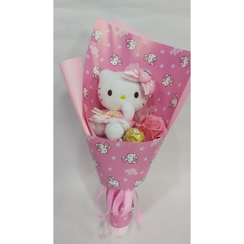Hello Kitty可愛玩偶香皂花束