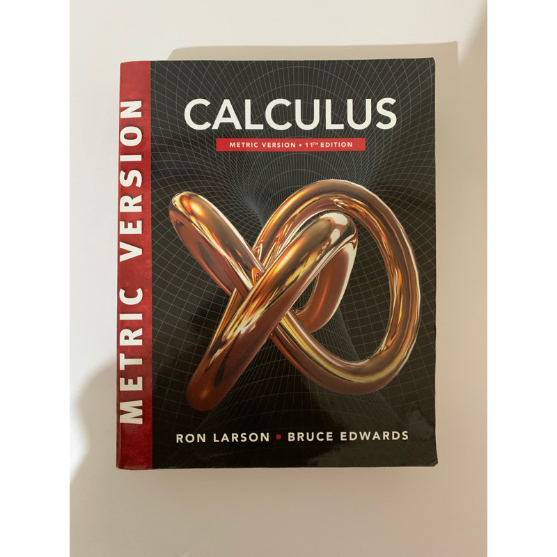 Calculus 11/e (Metric Version) LARSON 978-1-337-61619-5