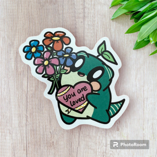 Sprout You Are Loved Sticker (S6-23001) 可愛恐龍豆豆貼紙
