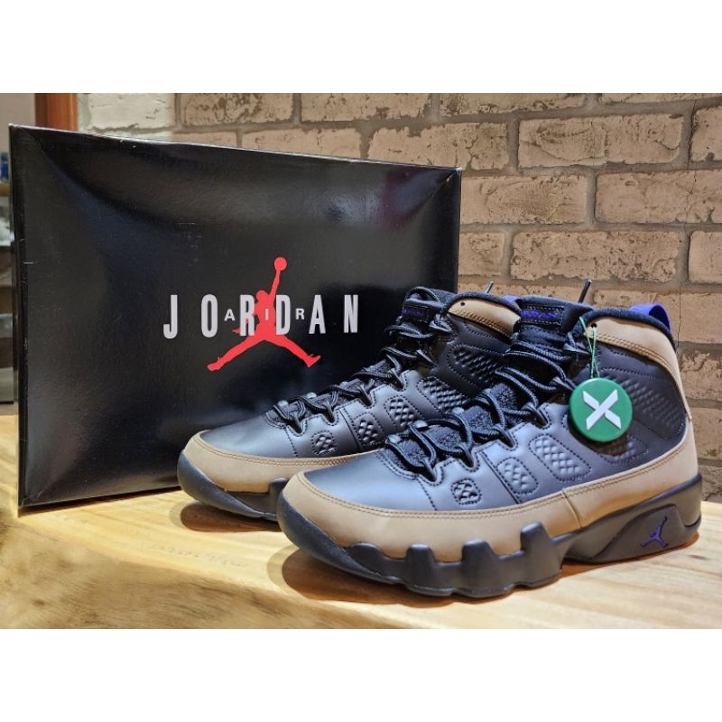 [StockX認證]AJ9 / Air Jordan 9 Light Olive US9.5/10