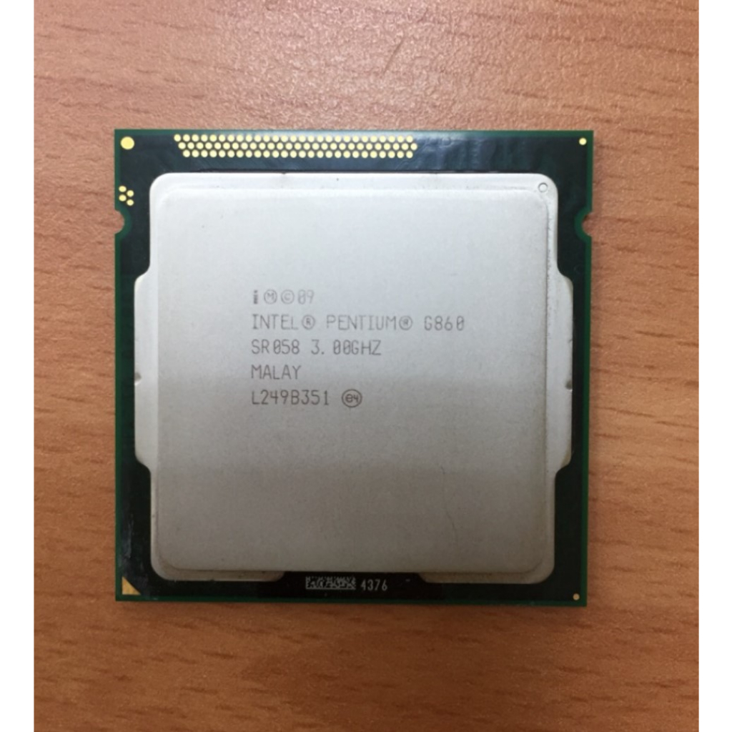 Intel Pentium G860 3.0GHz / 2C2T 雙核心CPU / 1155腳位 / 奔騰 中央處理器