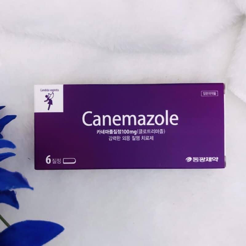 韓國 東光製藥Canemazole 黴菌性婦科炎症栓劑