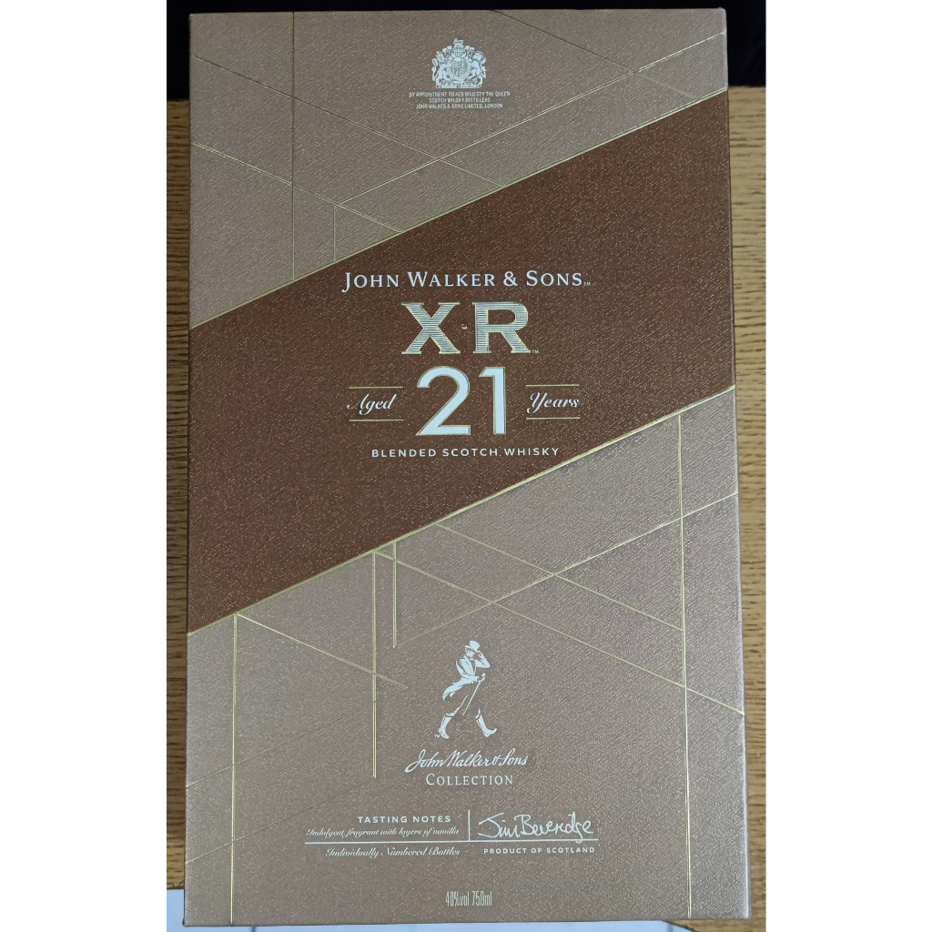 #John Walker &amp; Sons #XR21 蘇格蘭威士忌空紙盒1組 #空紙盒 #精美 #禮品盒 #約翰走路