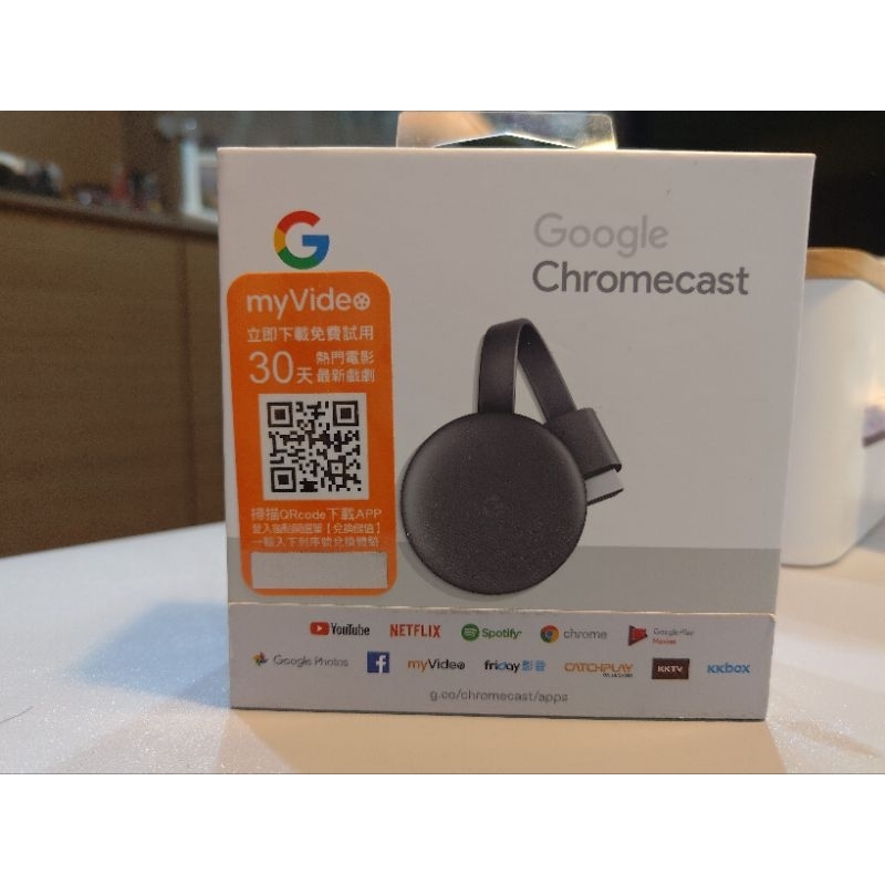 Google Chromecast 三代黑色