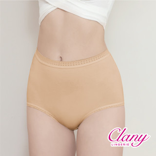 【可蘭霓Clany】MIT臺灣製大尺碼舒適棉質高腰包覆內褲 2XL/Q-EQ/3XL 超彈力 透氣 2221-12 深膚