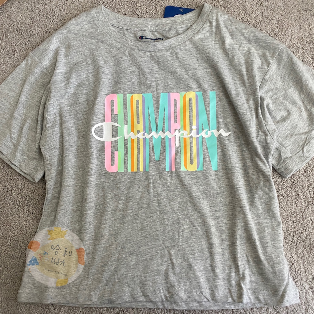☻哈利☻美國童裝 Champion 女大童 短t-shirt(L)