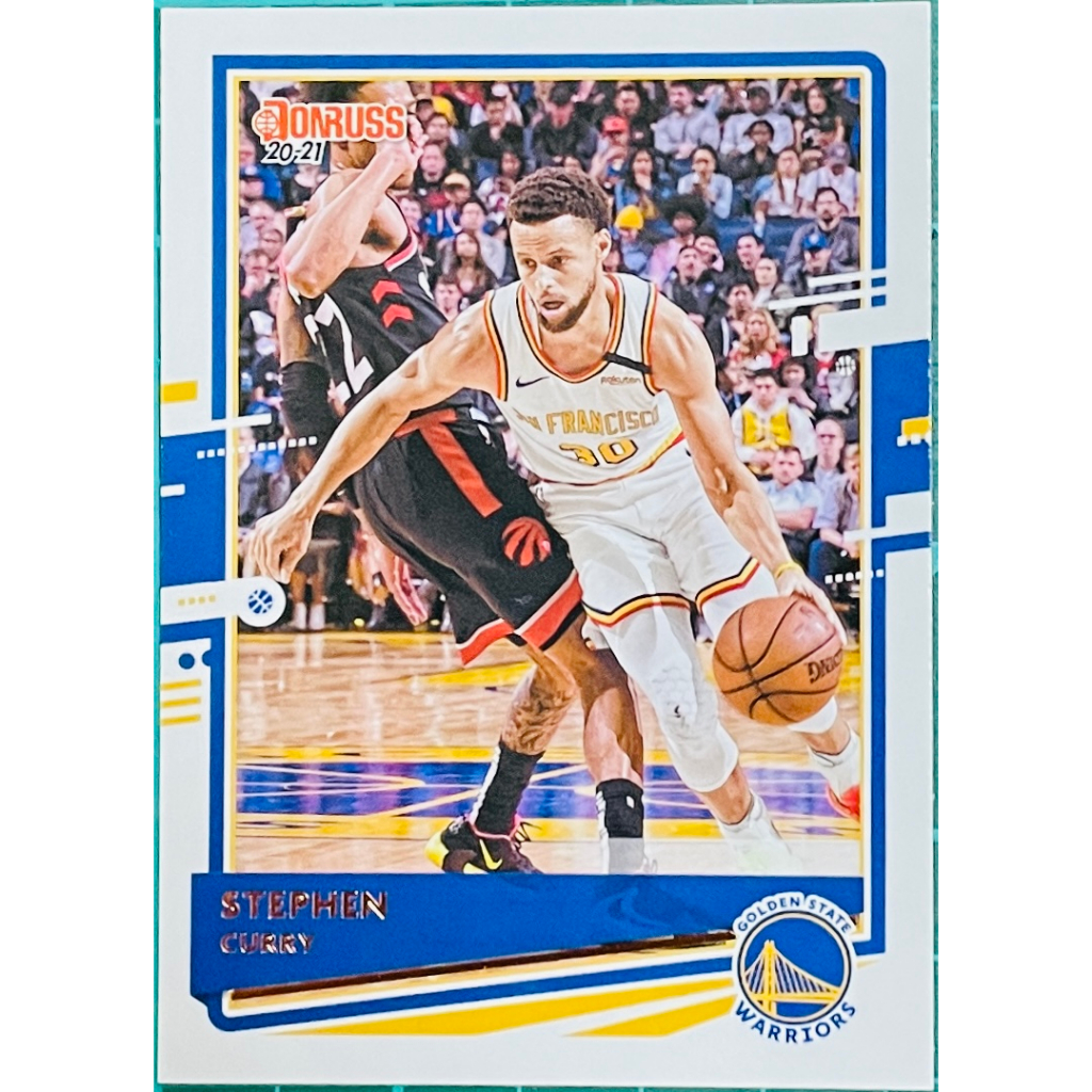 STEPHEN CURRY NBA 2020-21 PANINI DONRUSS #41 勇士隊 "咖哩小子" 籃球卡