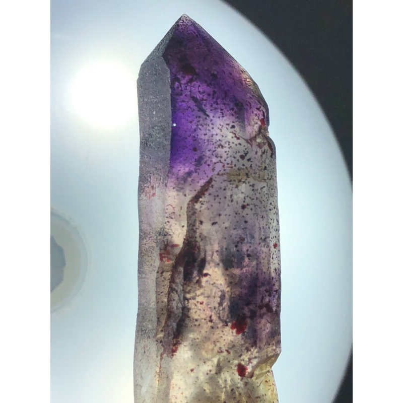 嚴選天然納米比亞 布蘭登堡紫水晶 Brandberg Amethyst 布蘭登堡幻影紫水晶