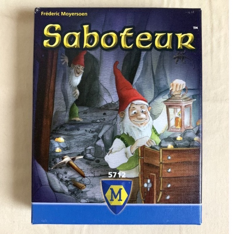 桌遊】新天鵝堡桌遊 矮人礦坑 野人礦坑 Saboteur(多人、經典) 正版 英文版 二手 9.9成新』