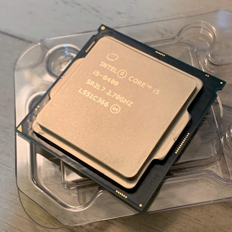 Intel I5-6400 無盒含原廠風扇 實機拆下