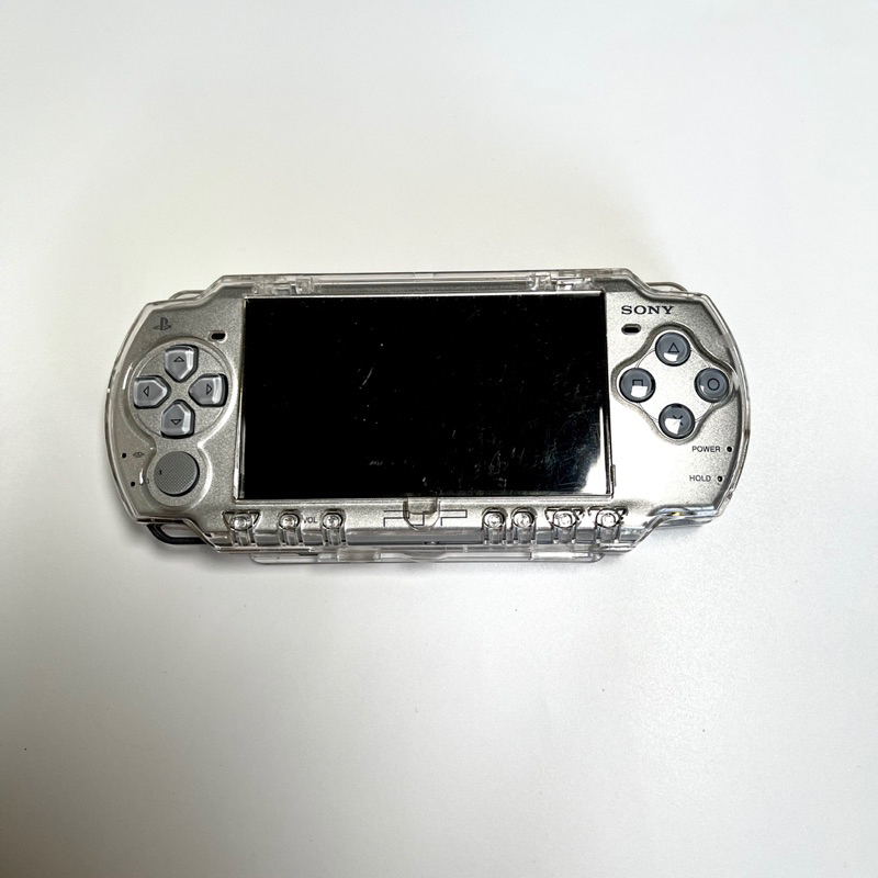 索尼 SONY PSP 2007 電玩 遊戲 掌上型 主機 銀 二手 無盒裝