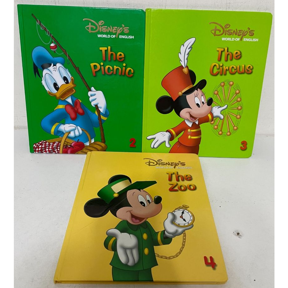 寰宇迪士尼美語 Fun and Games　三本課本　拆售　點讀筆單元　米奇趣味互動學習　Disney