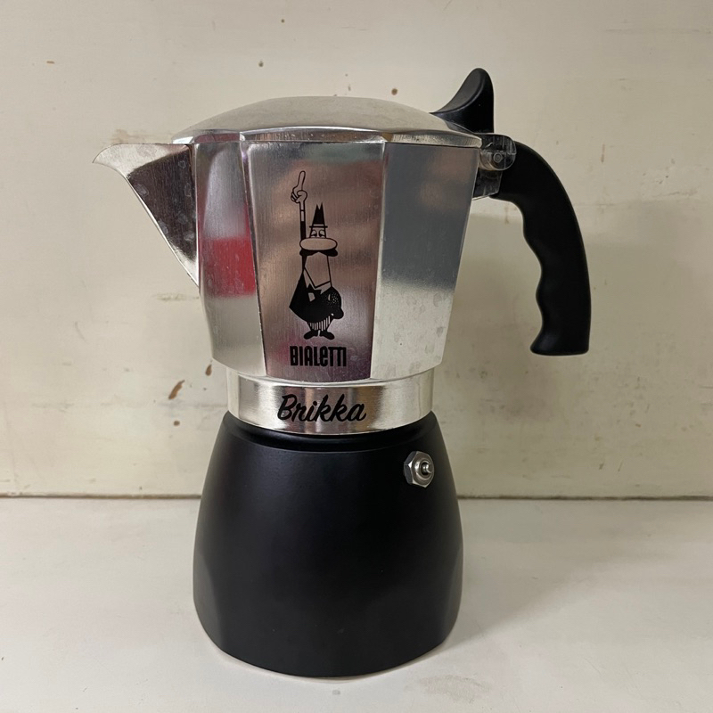 Bialetti 比亞樂堤極厚加壓摩卡壺 BRIKKA-公司貨4杯份