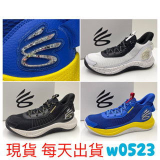 現貨UA CURRY 3Z7 籃球鞋 UNDER ARMOUR 黑白藍 3026622-001 101 400