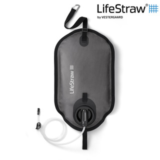 LifeStraw Peak 頂峰軟式水袋 8L｜深灰 (過濾水袋 濾心 露營 團體旅行 救災 防災 野外求生)