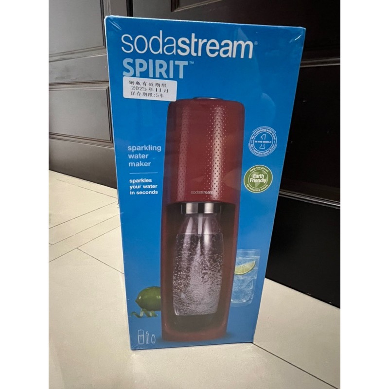 Sodastream Spirit自動扣瓶氣泡水機