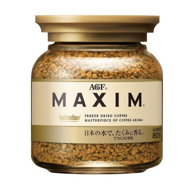 🚀現貨秒出🚀 日本 AGF MAXIM 即溶咖啡 咖啡 奢華特選 奢華摩登 金罐 沖泡咖啡 香濃 黑咖啡 80g/罐