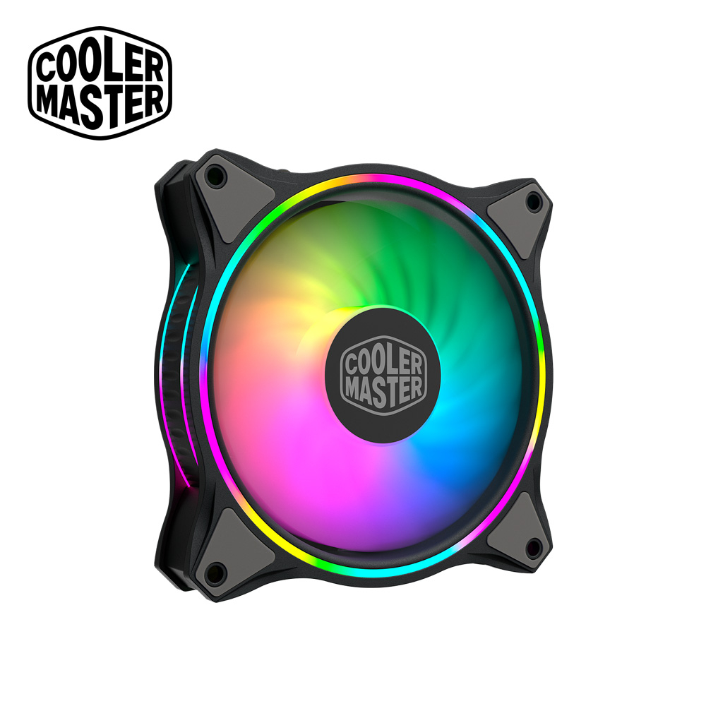 Cooler Master 酷碼 MASTERFAN MF120 HALO ARGB 機殼風扇 黑色版