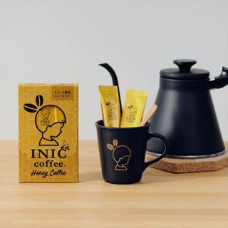 日本製 INIC 蜂蜜風味即溶咖啡 熱飲 5秒沖泡 時尚咖啡 香醇 高品質10gx6本