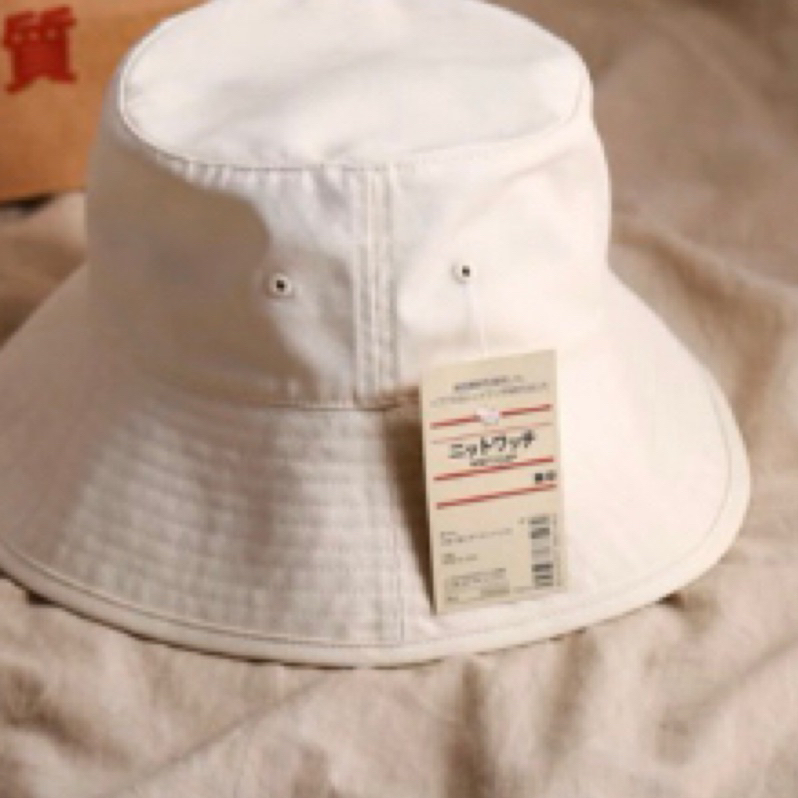 無印良品日系純棉漁夫帽（含掛繩
