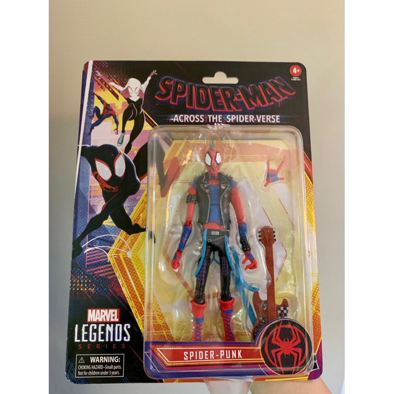 現貨漫威 Marvel Legends 6吋Spider Man Spider-Punk 龐克蜘蛛人 穿越新宇宙 孩之寶
