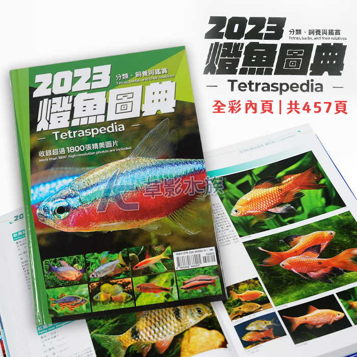 【AC草影】免運費 !! 2023 燈魚圖典【一本】 ECS012367 燈科魚 紅蓮燈 圖書