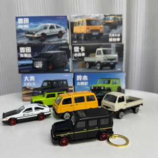 🇹🇼臺灣現貨🔥 【不怕摔】SUZUKI 1:64 合金玩具 迷你 小貨車模型 鑰匙扣 大本鈴木 越野車 合金回力玩具擺件